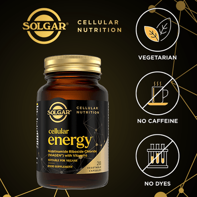 Solgar® Cellular Energy Vegetable Capsules - Pack of 28
