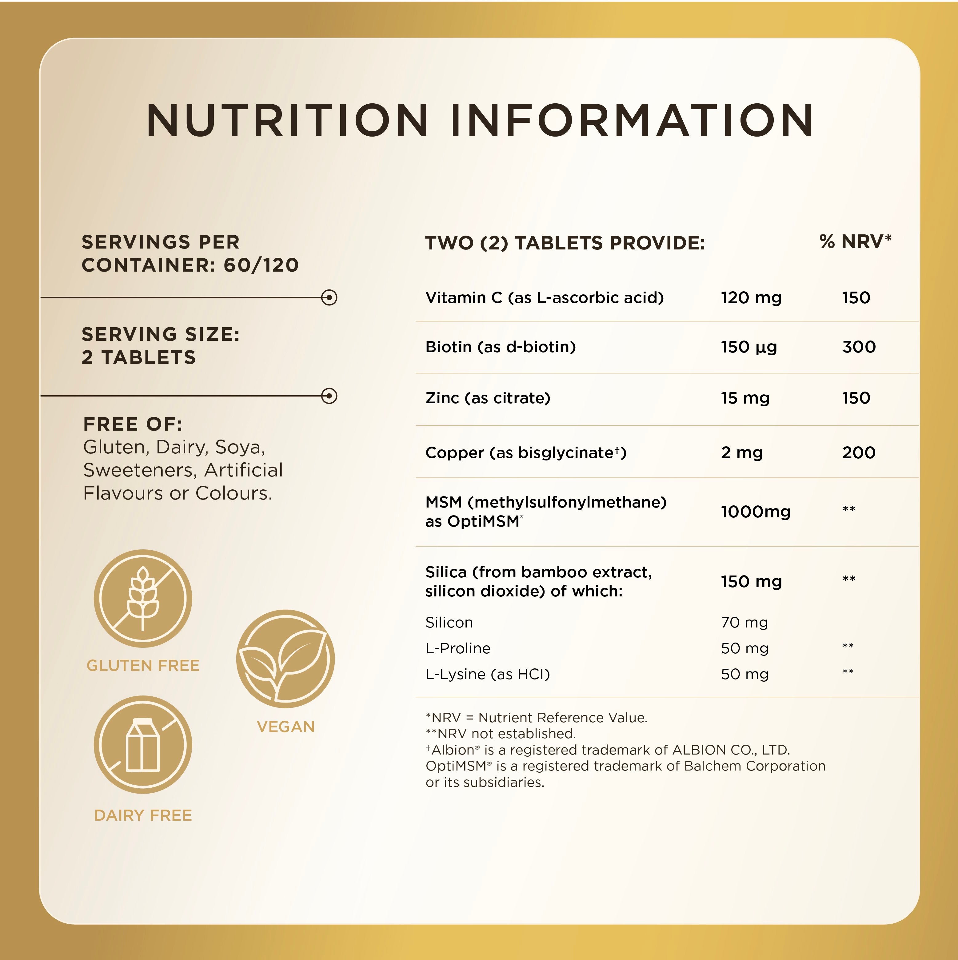 Skin, Nails & Hair Formula with Biotin