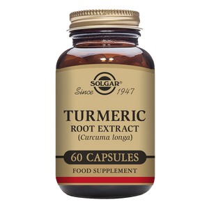 Turmeric Root Extract Vegetable Capsules - Pack of 60
