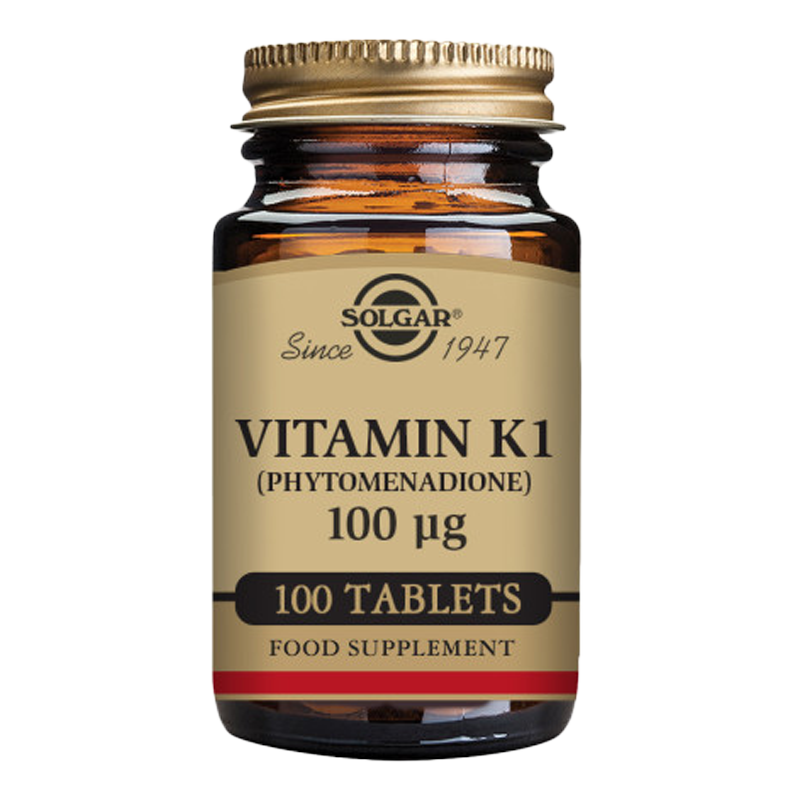 Vitamin K1 (Phytomenadione) 100 mcg Tablets - Pack of 100