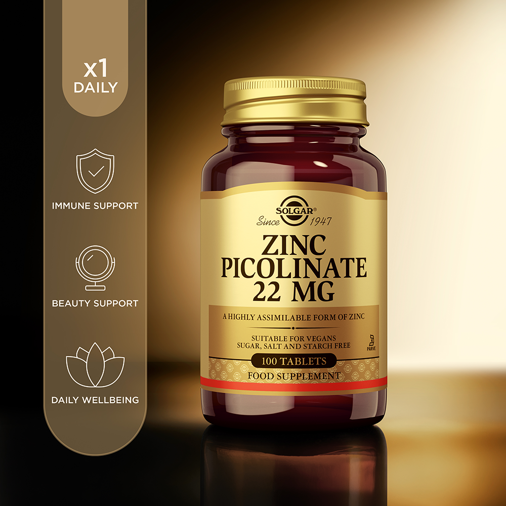Zinc Picolinate 22 mg Tablets - Pack of 100