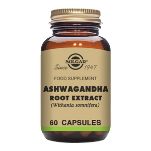 Ashwagandha Root Extract Vegetable Capsules - Pack of 60