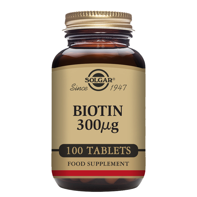 Biotin 300 mcg Tablets - Pack of 100