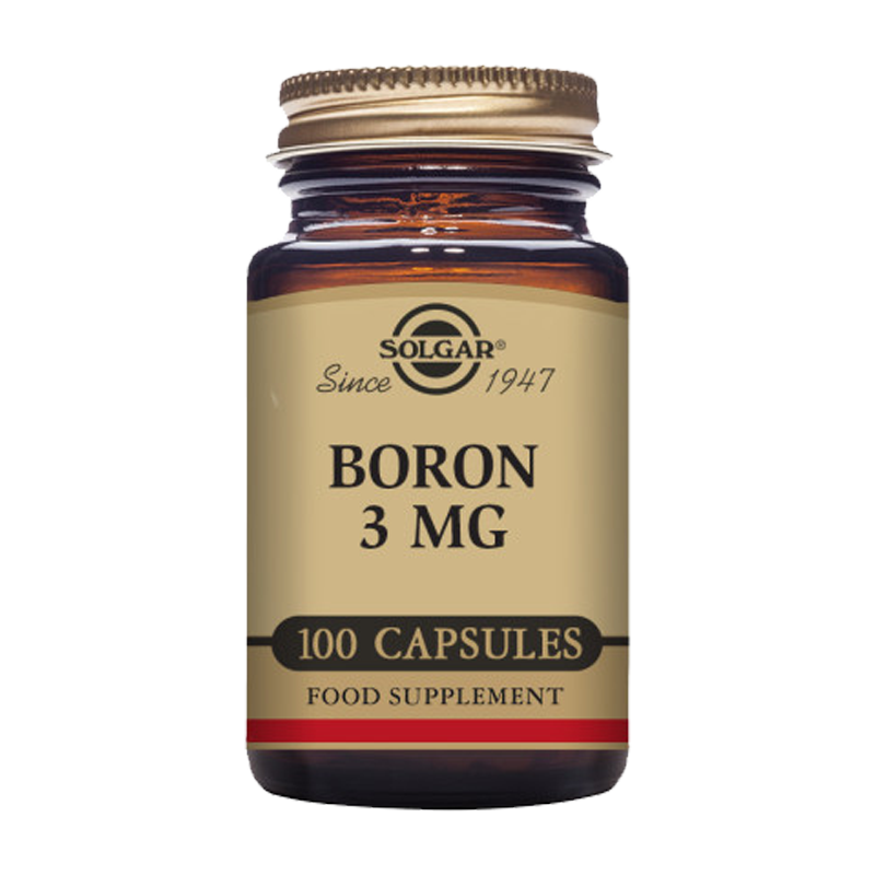 Boron 3 mg Vegetable Capsules - Pack of 100