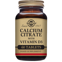 Calcium Citrate with Vitamin D3 Tablets