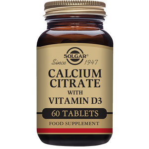 Calcium Citrate with Vitamin D3 Tablets