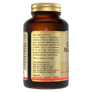 Calcium Magnesium Plus Zinc Tablets