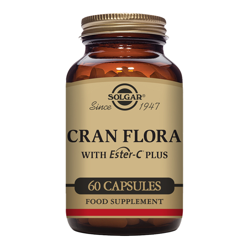 Cran Flora Cranberry Vegetable Capsules - Pack of 60