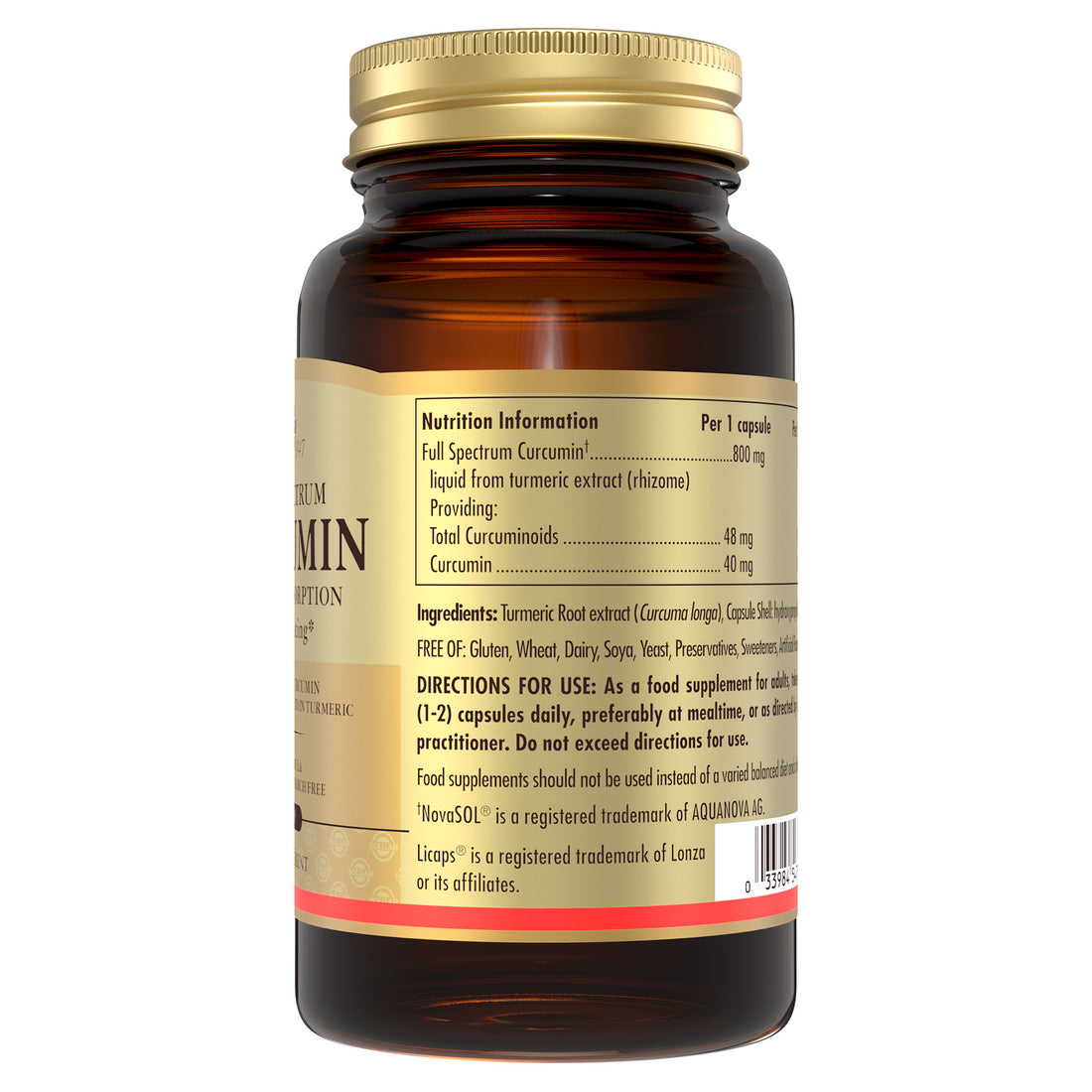Solgar® Full Spectrum Curcumin Capsules