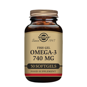 Fish Gel Omega-3 740 mg Softgels - Pack of 50