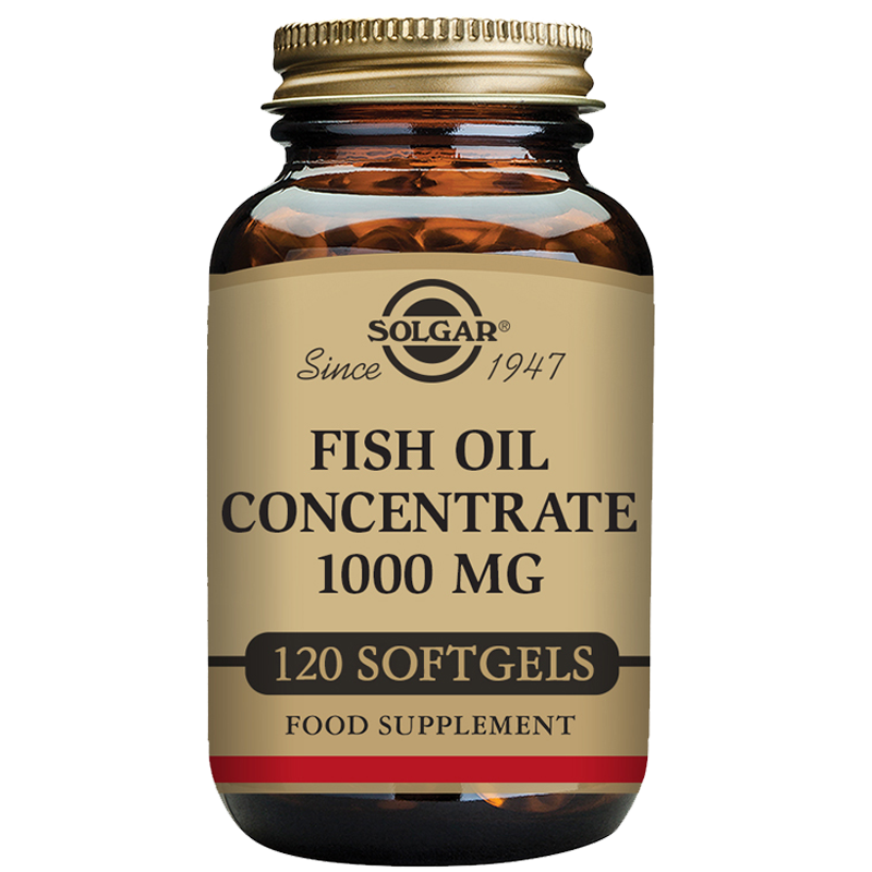 Fish Oil Concentrate 1000 mg Softgels - Pack of 120