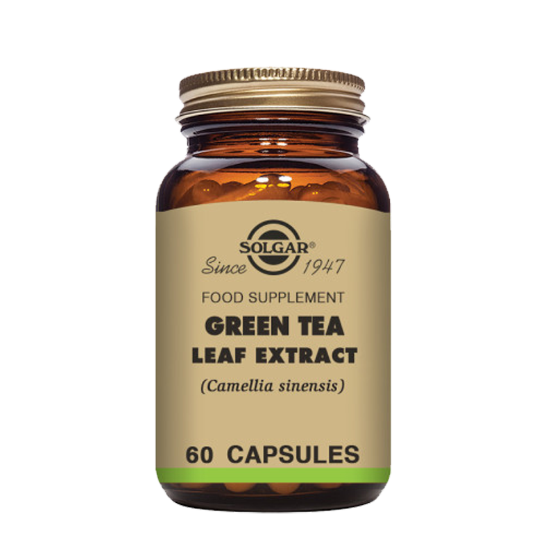 Green Tea Leaf Extract Vegetable Capsules - Pack of 60
