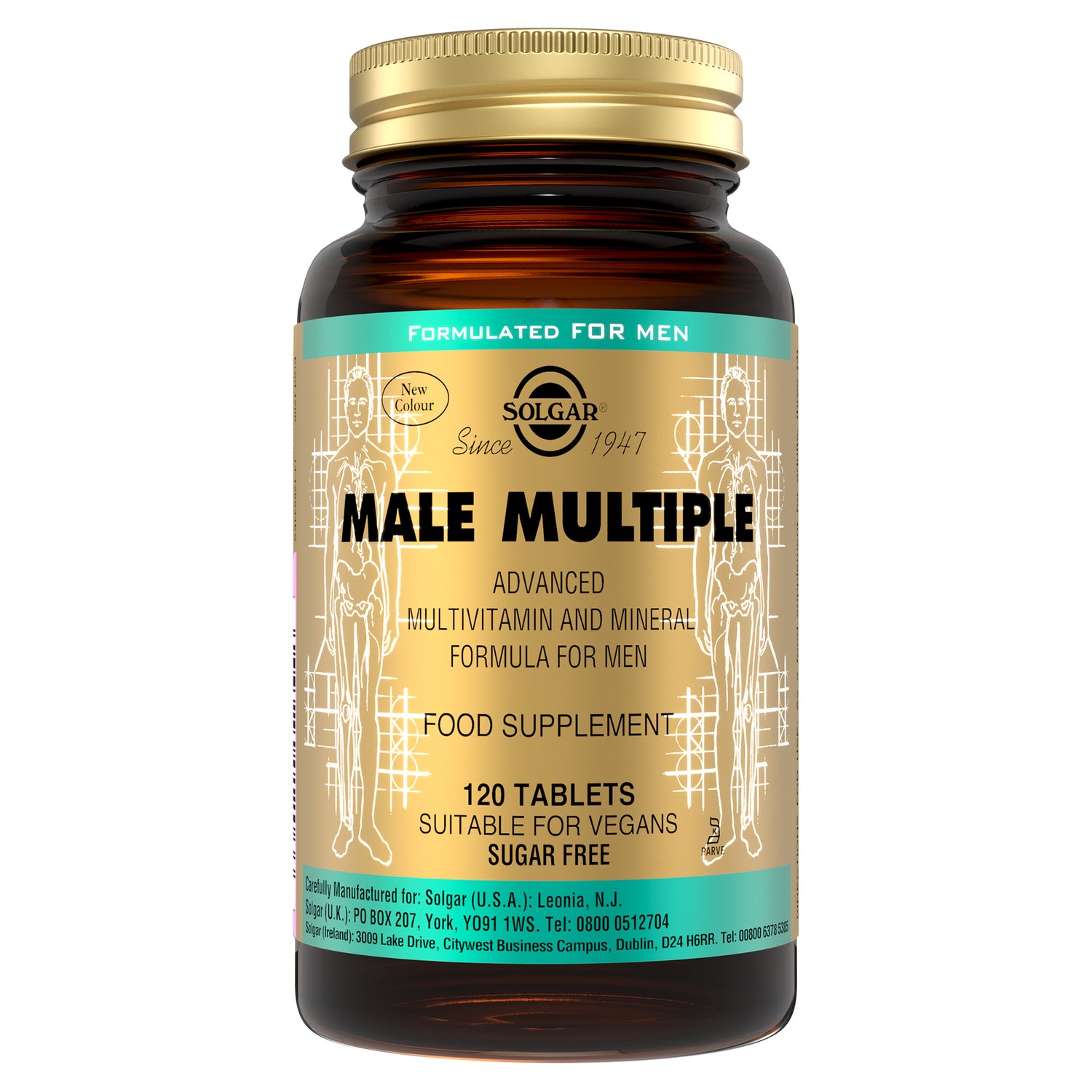 Male Multiple Multivitamin Tablets