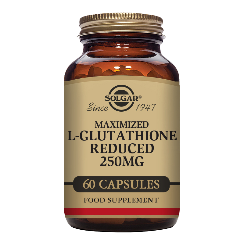 Maximised L-Glutathione Reduced 250 mg Vegetable Capsules - Pack of 60