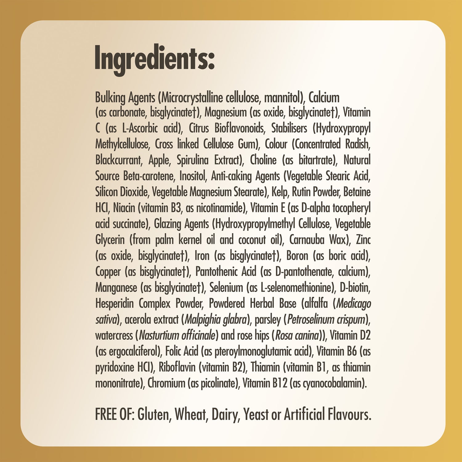 Solgar® Multi One Tablets - Pack of 30