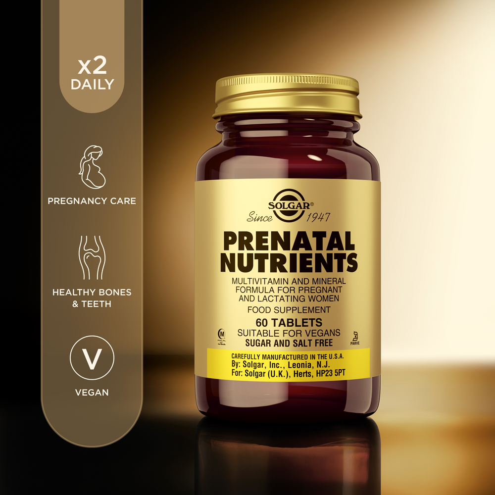 Solgar Prenatal Nutrients Tablets