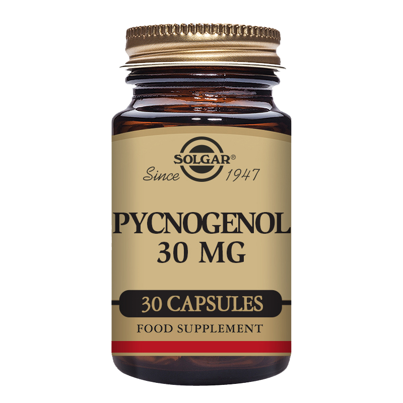 Solgar Pycnogenol 30 mg Vegetable Capsules