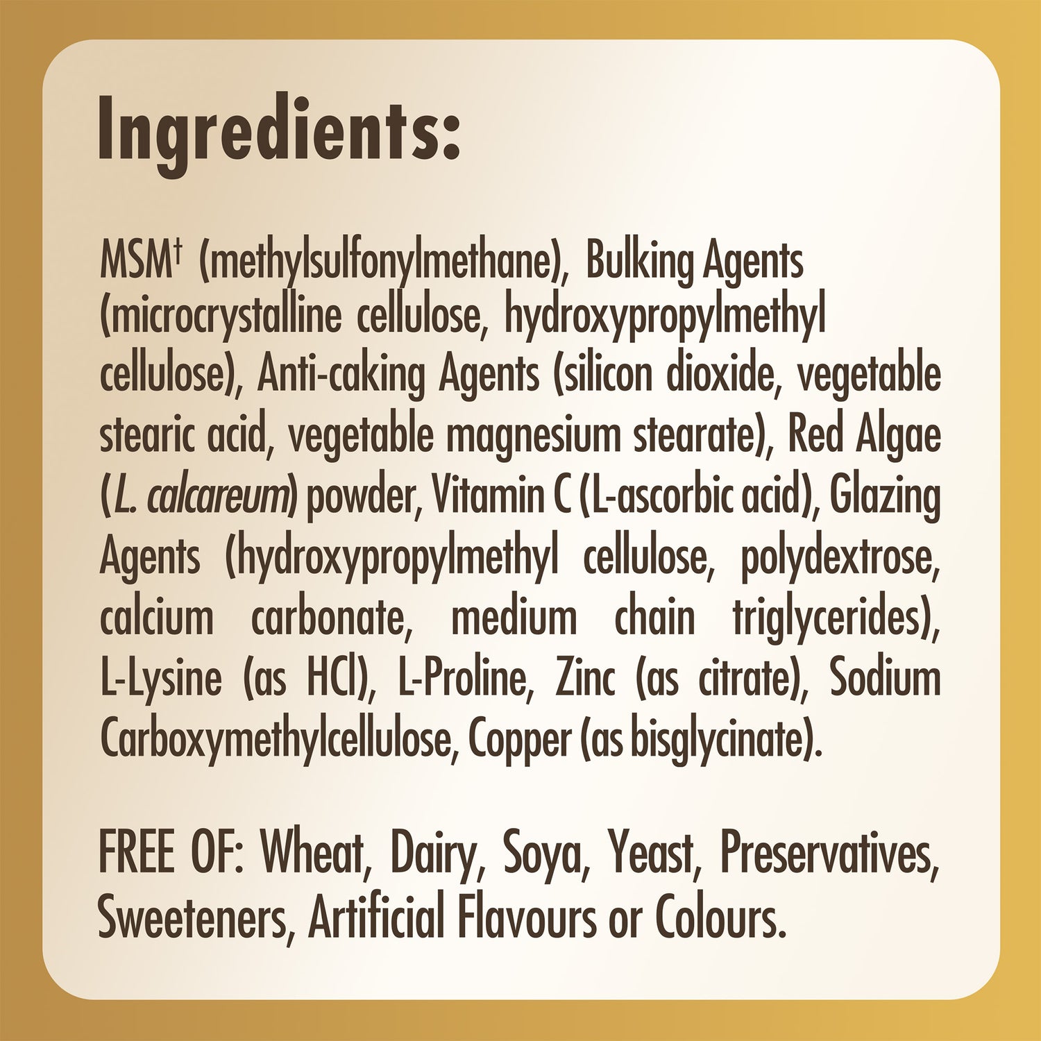 Skin, Nails and Hair Tablets