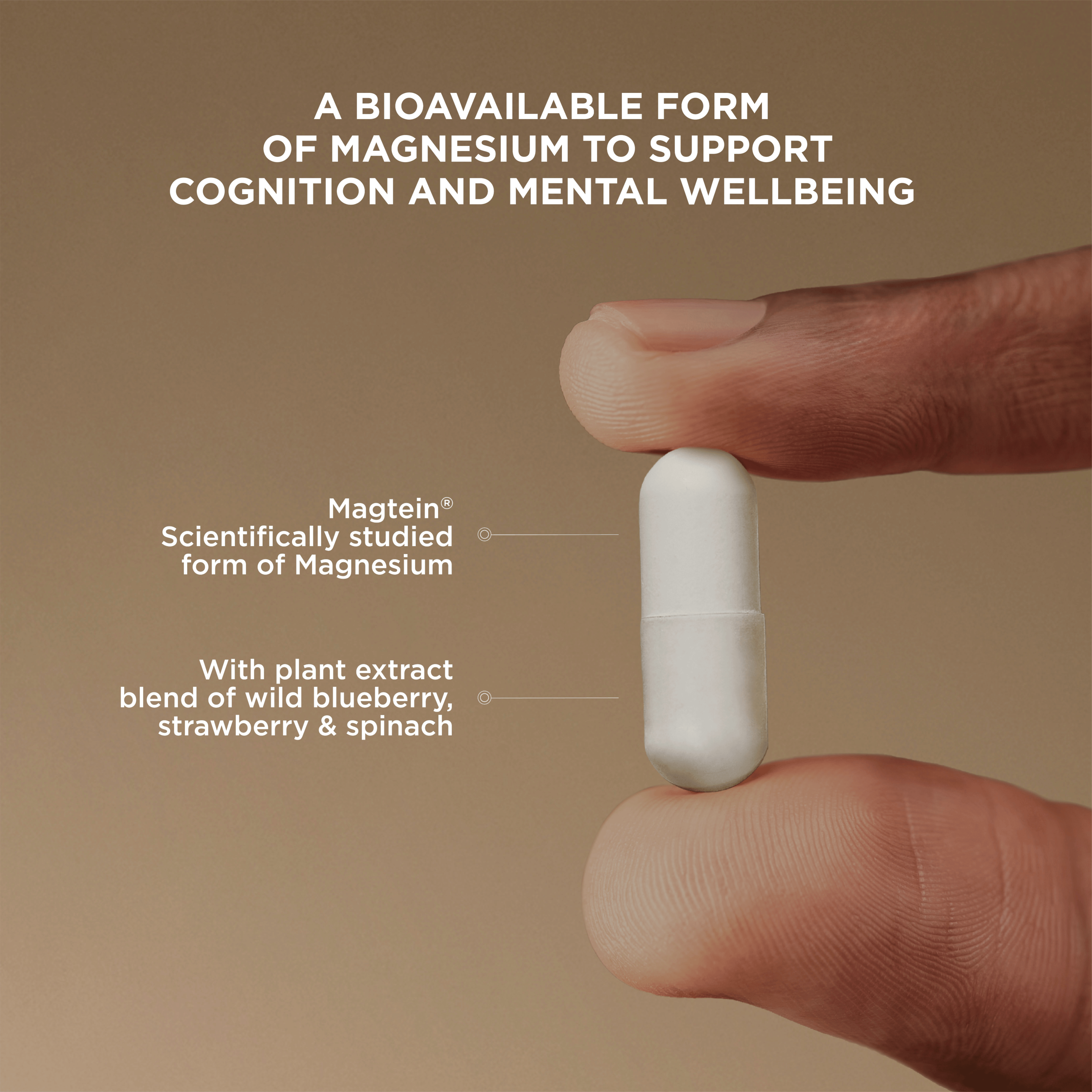 Magnesium Threonate Capsules - Pack of 60