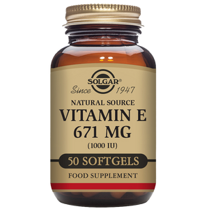 Natural Source Vitamin E 671 mg (1000 IU) Softgels