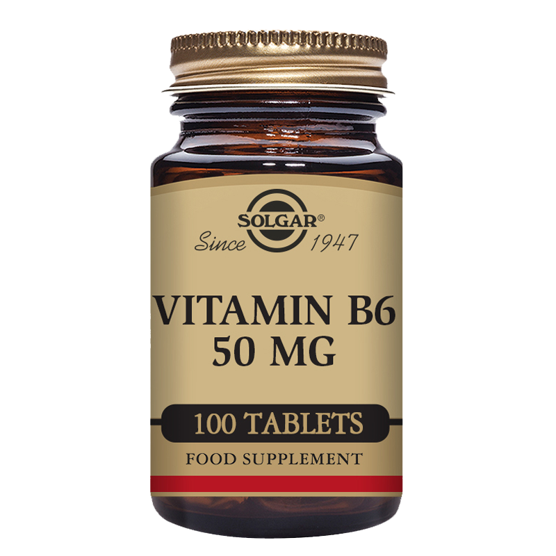 Vitamin B6 50 mg Tablets - Pack of 100