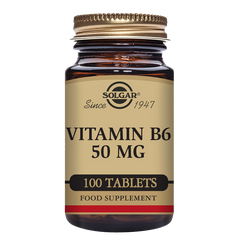 Vitamin B6 50 mg Tablets - Pack of 100