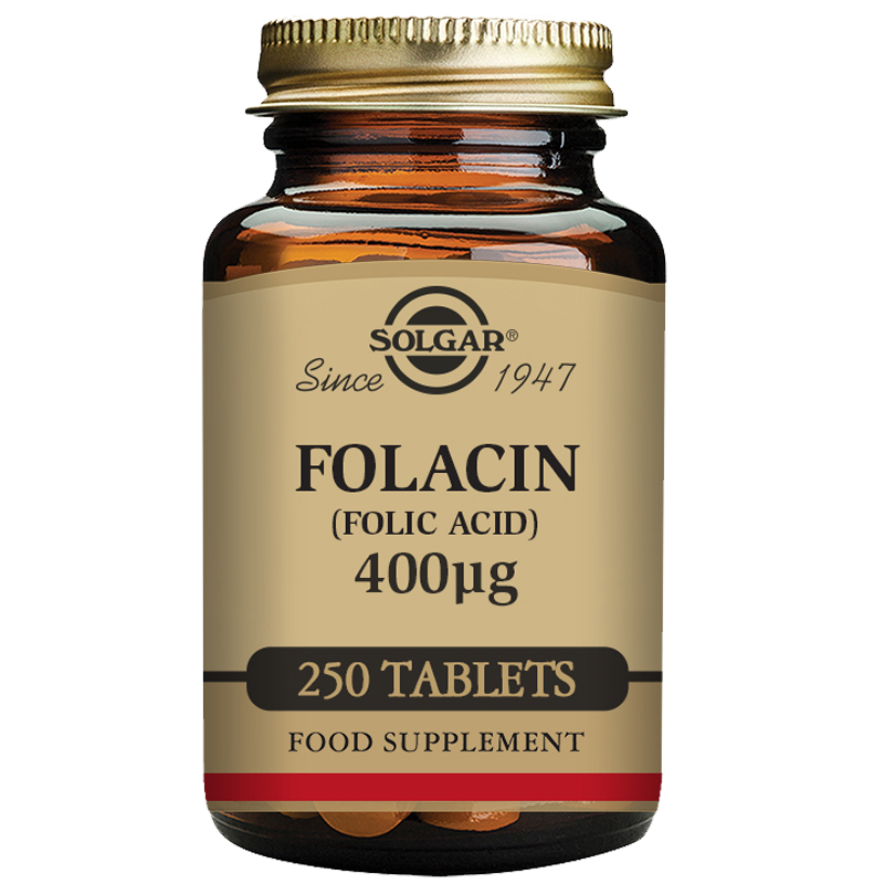 Folacin (Folic Acid) 400 mcg Tablets