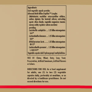 Advanced Multi-Billion Dophilus Vegetable Capsules